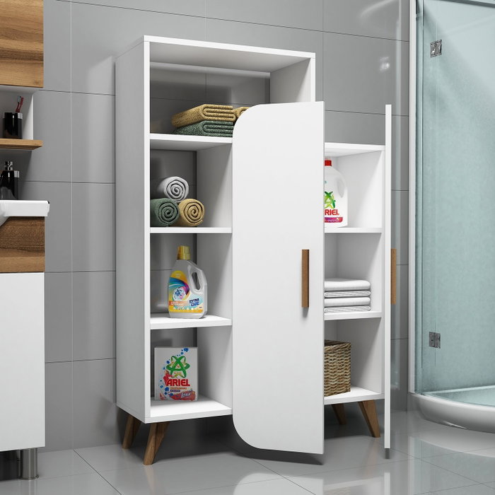 Hanah Home Estantería Blanca Moderna